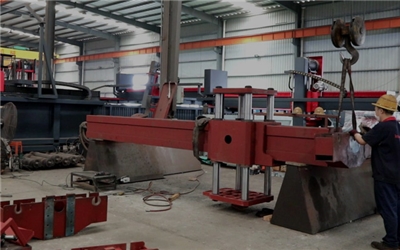Máquina de corte de puente